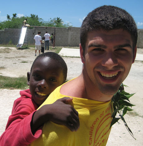 FHHS '09 grad Austin Scheffer in the Dominican Republic last week....
