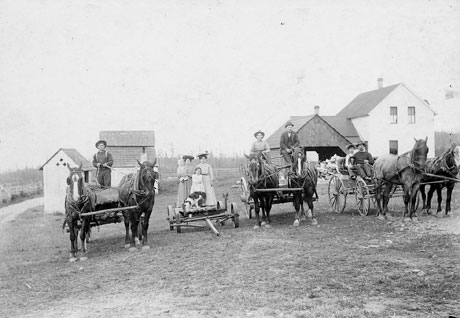 The King Farm (where the Museum is, now), back in 1905