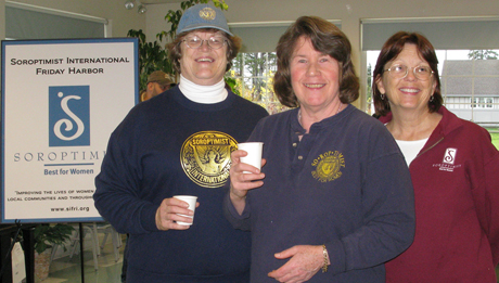 The Great GiveAway was great! here are Soroptimists Kathy Moss (left), event Chair Pat Hansen and Liz Pillow