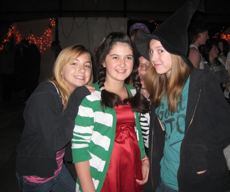 There were costumes a'plenty at the annual Teen Halloween Party Saturday night.