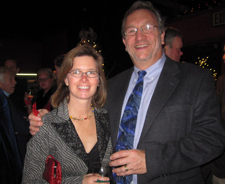 Friday Harbor Marine Labs Director Ken Sebens and his wife Dr. Emily Carrington