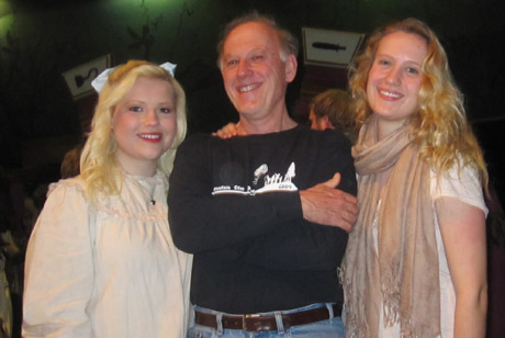 Emily's sister Alaina came up from Seattle to check out Peter Pan with proud dad Tom this weekend....