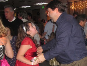 Kiana & Fred hit the floor dancing...