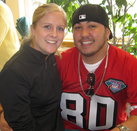 Carrie & Juan were staffing the Medical Center's table at the Health Fair this past weekend....