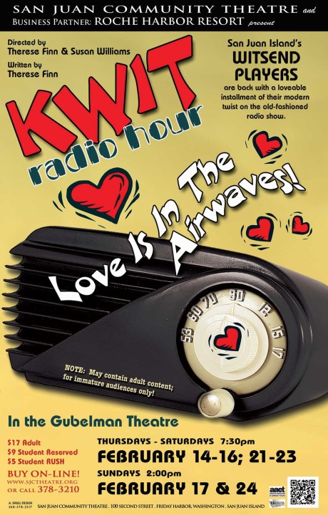 KWIT Radio Hour tonight thru Sunday at San Juan Community Theater