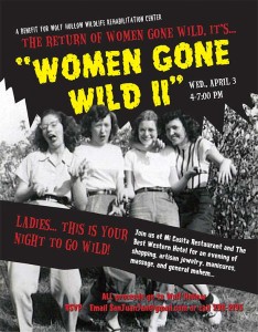 Women Gone Wild II is next Wednesday, April 3rd