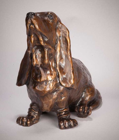 "Lucy", Bronze, 8 x 6 x 9 by Barbara Duzan - click for larger version