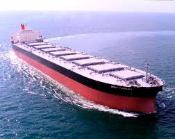 1,080 ft cape size vessel