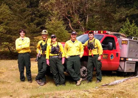 Congratulations to Michael Ahbel, Daniel Frymire, Erin Graham, Brandon Baney and Maverick Blake, for completing San Juan Island Fire Rescue's wildland firefighter driver class. Off road driving is just one of the skills needed to complete the Wildland Firefighter course.