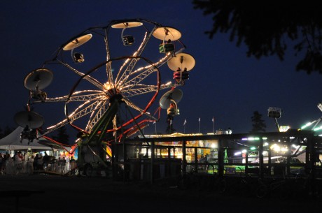 The Fair is right around the corner - photo by Rebecca Leff, last year.
