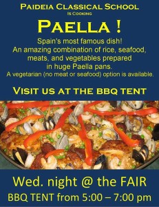 Paella-dinner