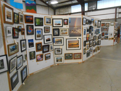 Some 440 photos grace the Fairgrounds' Building's photo display - be sure & drop by & see it! (Photo by Ian Byington)