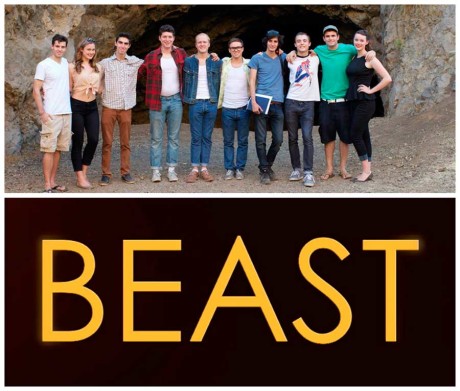 Cast and crew of the production of "Beast" - Click for larger version