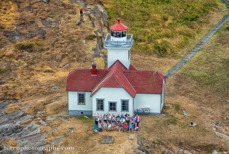 Patos Lighthouse, Patos Island - Chris Teren photo - Click for larger view