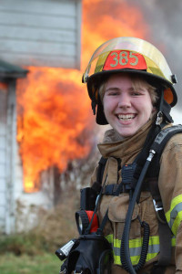 Lenora Johnson is this month's volunteer firefighter - 