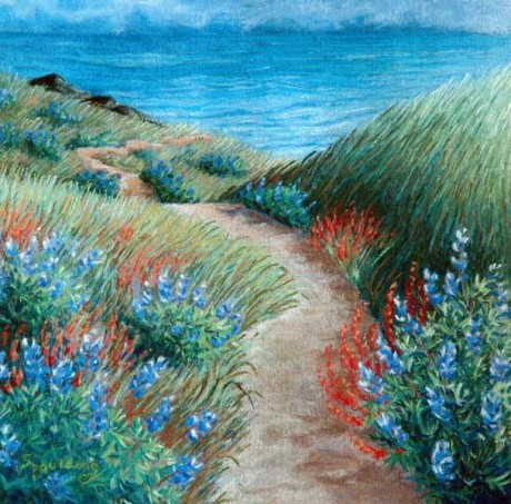 The Path to the Cove by Nancy Spaulding - Click to enlarge