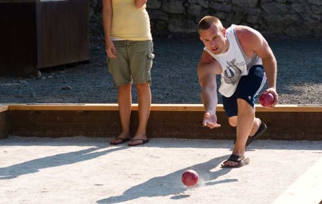 Playin' some Bocce at the Roche Harbor court - Roche Harbor Resort photo