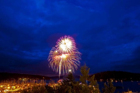 Fireworks over Friday Harbor - Contributed photo