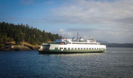 WSF Evergreen State enters Friday Harbor - SJ Update photo