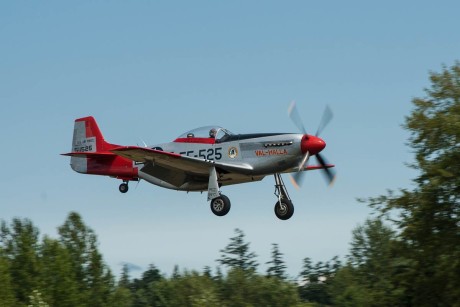 P-51D Mustang at the 2012 Show in Friday Harbor - Click to enlarge - Tim Dustrude photo