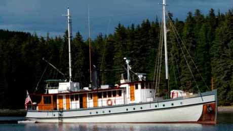 Classic yacht M/V Westward - Click to enlarge - Contributed photo