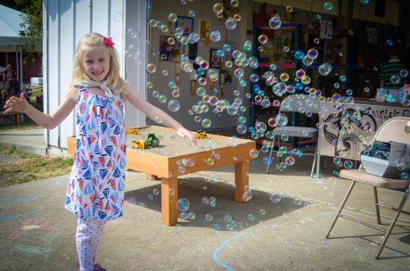 Bubble fun at the Fair - Tim Dustrude photo