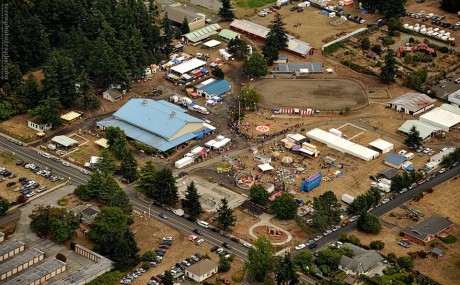 Aerial view of the 2014 Fair. Do you see yourself? - Chris Teren photo