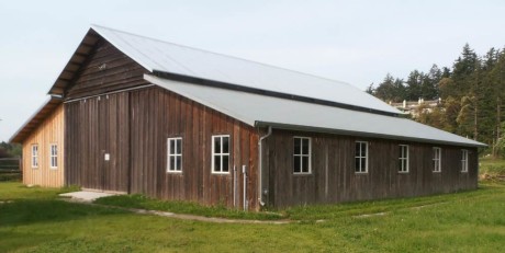 The barn that will house the Museum of History of Industry - MHI photo