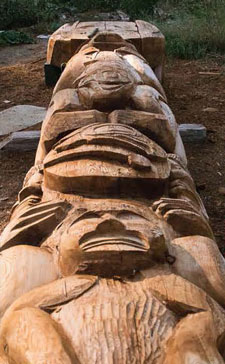 Totem Pole Journey Blessing Ceremony Comes to San Juan Island - Click for event poster - Paul K. Anderson photo