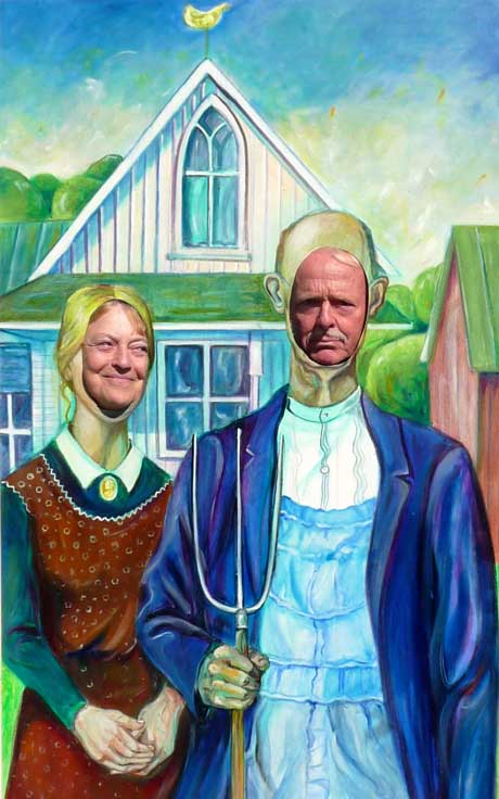 American Gothic Photo Op - Contributed Photo
