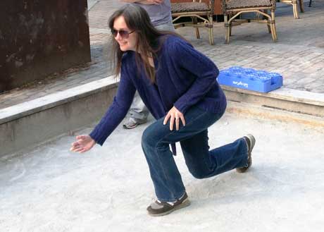 Kim Fitts Plays Bocce - Contributed Photo
