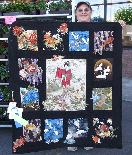 Blue Ribbon Quilt for Raffle - Contributed Photo