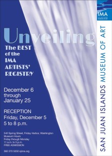 IMA OPENS December 5 with "Unveiling: The Best of the IMA Artists' Registry"