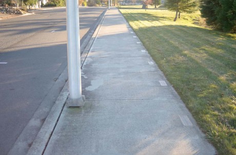 Lightpost on Nash Street