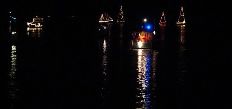Lighted Boats on the Harbor - Contributed photo