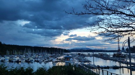 Storm Clouds over the Harbor - Kevin Holmes photo