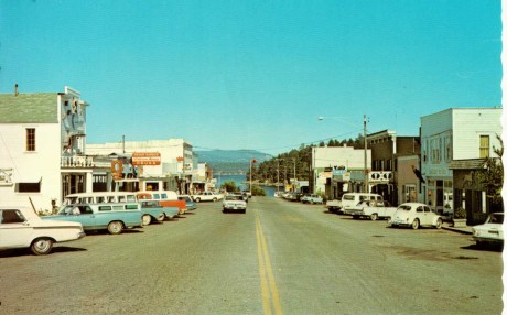Downtown Friday Harbor in the 1960's - Contributed photo