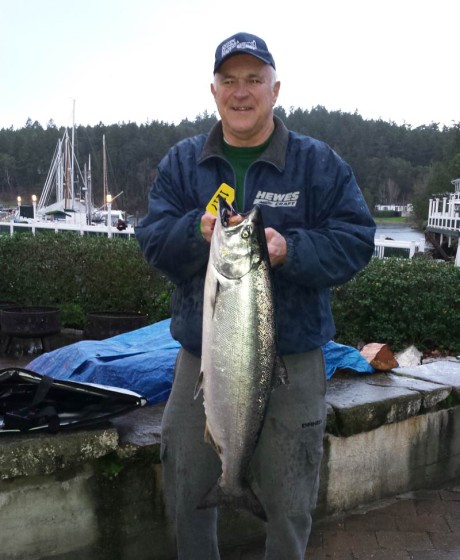 Jerry Thomas from Mt. Vernon remained on the leader board with his 18.3 oz $1000 cash prize catch! - Contributed photo