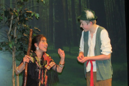 Ayla Ridwan as Gypsy and Alex McIntire as Jack Horner - Contributed photo