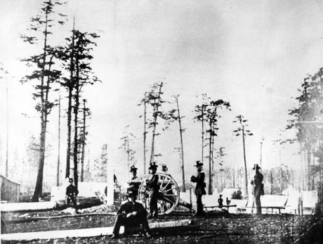 Soldiers of the Third Artillery, 1859 at American Camp - Contributed photo