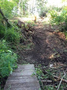 Airport trail reopened - Contributed photo