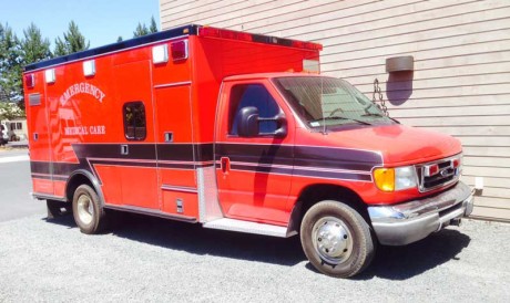 San Juan Island EMS has a new (used) ambulance - Contributed photo