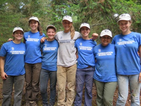 The Student Conservation Association team - Contributed photo