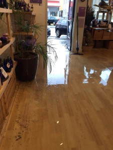 Rain into the store - Andrea Kiernan-Ross photo