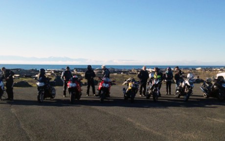 New Year's Motorcycle Ride at South Beach American Camp - Photo Greg Hertel