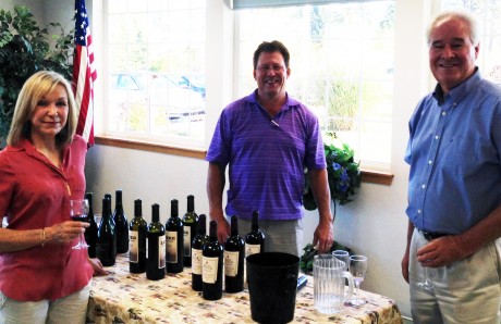 Wine Tasting - Photo courtesy Mullis Community Senior Center