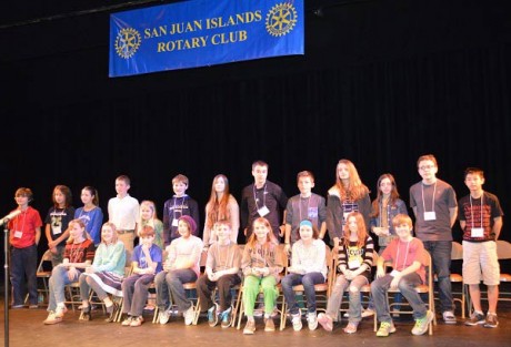 Participants of last year's Spelling Bee - Ted Strutz photo