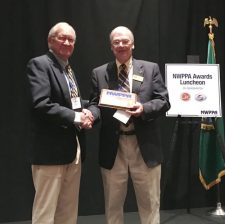 Myhr receives NWPPA award - Contributed photo