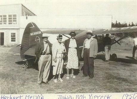 Herbert, Melvia, Julia, & Bob Viereck - 1950