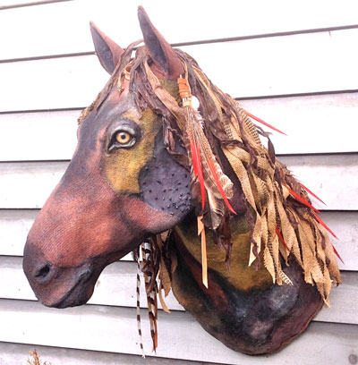 horse-sculpture